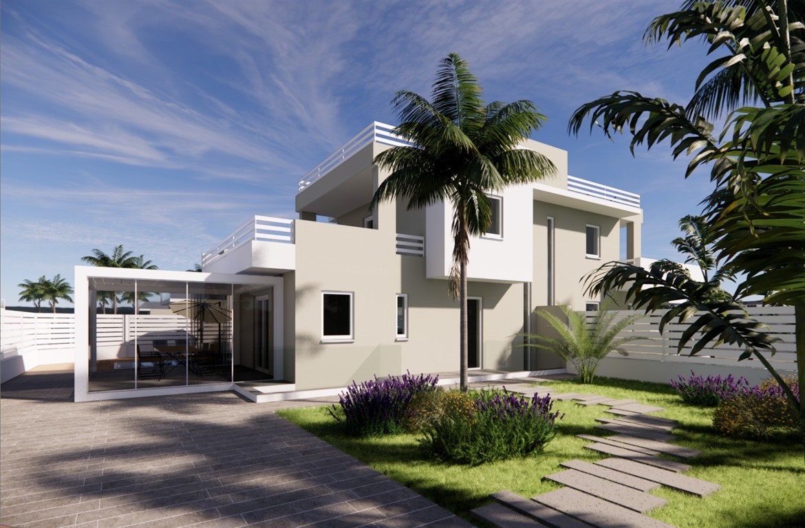 Ville bifamiliari e unifamiliari di nuova costruzione nel Residence Fondo Anfossi, Mondello